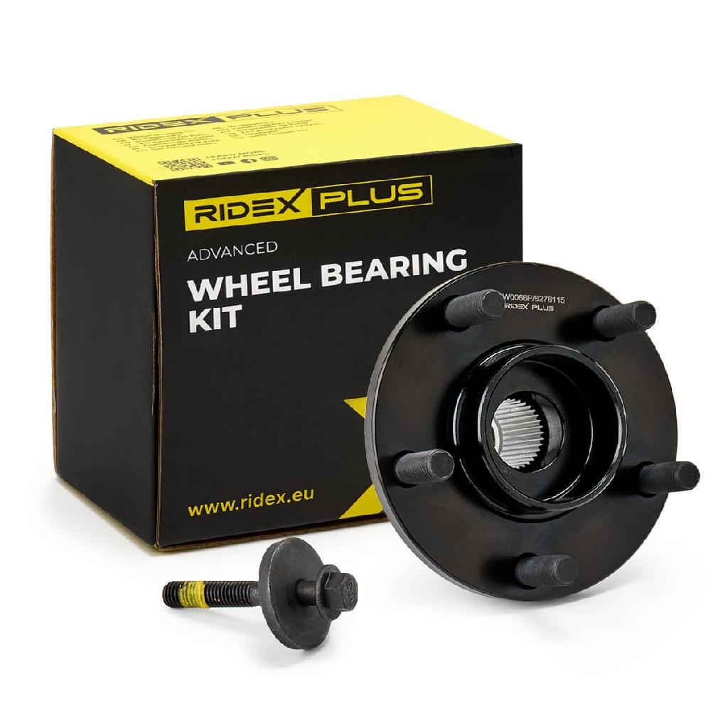 RIDEX PLUS 654W0066P Radlagersatz pro 1 Rad Vorne links rechts für FORD 1223640