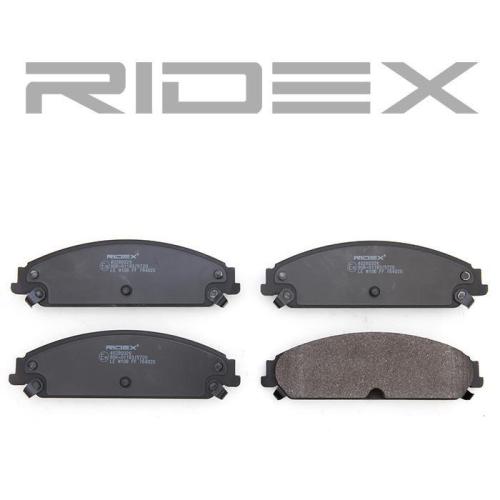 RIDEX Bremsbelagsatz Bremsbeläge Vorne für CHRYSLER 300 C Touring (LX, LE) Bild RIDEX Bremsbelagsatz Bremsbeläge Vorne für CHRYSLER 300 C Touring (LX, LE)