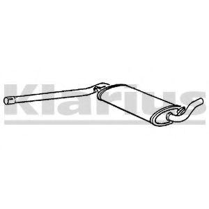 VEGAZ Mittelschalldämpfer für AUDI 80 (89, 89Q, 8A, B3) Bild VEGAZ Mittelschalldämpfer für AUDI 80 (89, 89Q, 8A, B3)