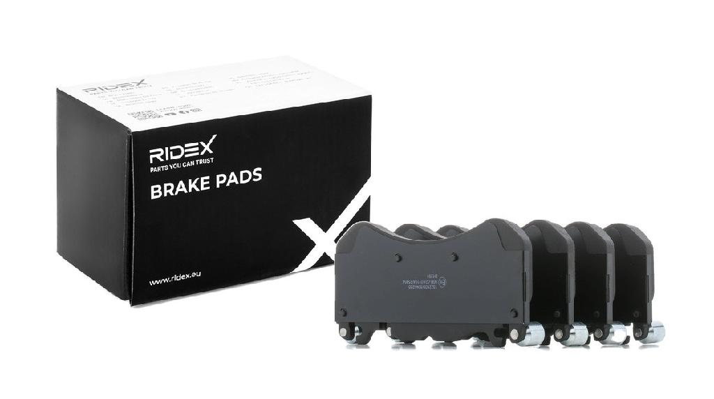 RIDEX Bremsbelagsatz Bremsbeläge Vorne passend für MERCEDES-BENZ
