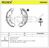 RIDEX Bremsbacken Satz für Trommelbremse Hinten mit Hebel für FORD 70B0092 Bild RIDEX Bremsbacken Satz für Trommelbremse Hinten mit Hebel für FORD 70B0092