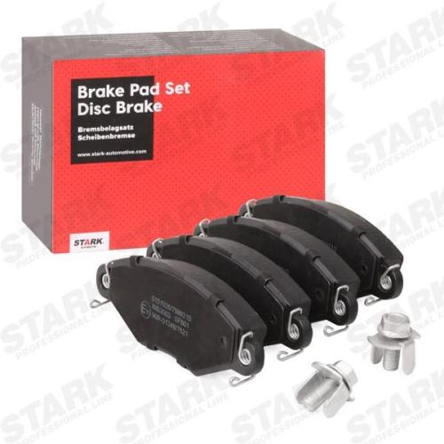 STARK Bremsbelagsatz Bremsbeläge Vorne passend für PEUGEOT 206 Schrägheck (2A/C) Bild STARK Bremsbelagsatz Bremsbeläge Vorne passend für PEUGEOT 206 Schrägheck (2A/C)