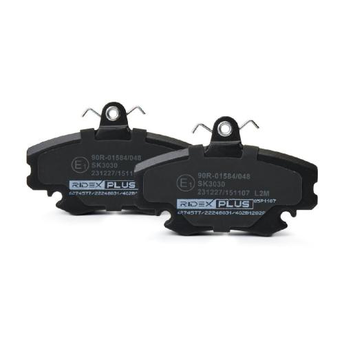 RIDEX PLUS Bremsbelagsatz Bremsbeläge Vorne für RENAULT Twingo 1I (CN0) Clio 1I Bild RIDEX PLUS Bremsbelagsatz Bremsbeläge Vorne für RENAULT Twingo 1I (CN0) Clio 1I