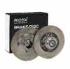 RIDEX 82B0761 2x Bremsscheiben Hinten &Oslash;238mm voll f&uuml;r RENAULT Clio 1I