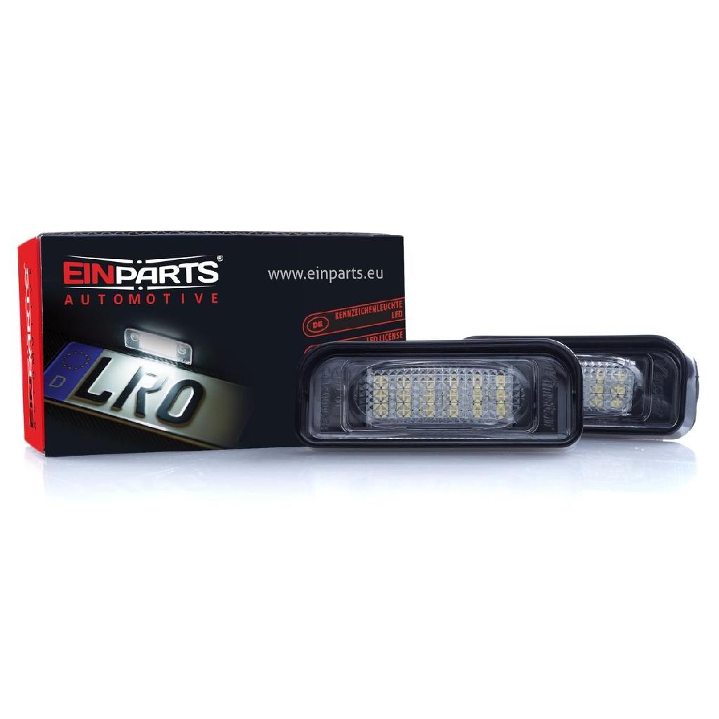 2x EINPARTS EP75 Kennzeichenbeleuchtung passend für MERCEDES-BENZ