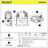 RIDEX 78B0307 Bremssattel Bremszange Vorne rechts für VW Golf 1II (1H1) für 12mm Bild RIDEX 78B0307 Bremssattel Bremszange Vorne rechts für VW Golf 1II (1H1) für 12mm