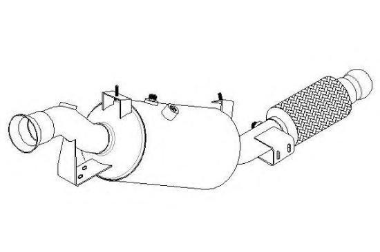 VEGAZ Rußpartikelfilter DPF Euro 5 Abgasanlage Diesel MK-311 Bild VEGAZ Rußpartikelfilter DPF Euro 5 Abgasanlage Diesel MK-311