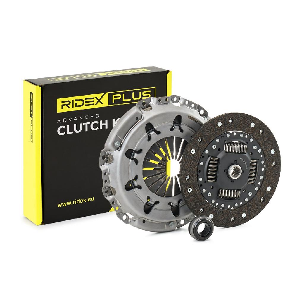 RIDEX PLUS 479C0004P Kupplungssatz passend für PEUGEOT 206 Schrägheck (2A/C)