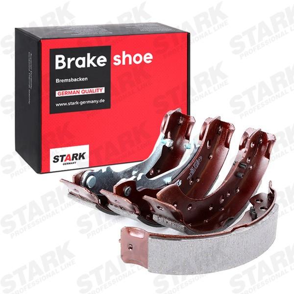 STARK Bremsbacken Satz für Trommelbremse Hinten mit Handbremshebel SKBS-0450103