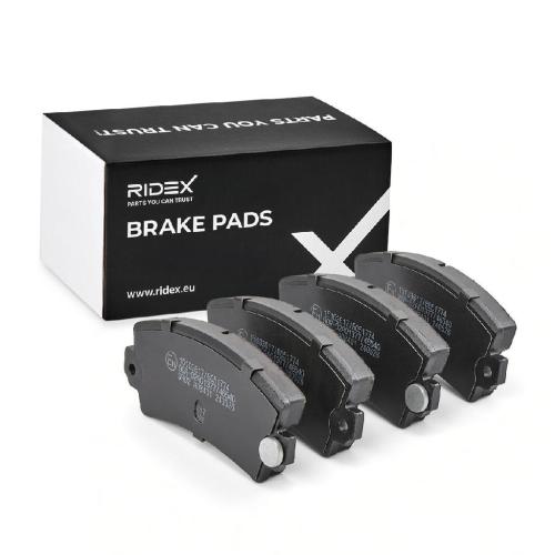 RIDEX Bremsbelagsatz Bremsbeläge Vorne für RENAULT 4 (112) 5 (122) 4 Kasten 12 Bild RIDEX Bremsbelagsatz Bremsbeläge Vorne für RENAULT 4 (112) 5 (122) 4 Kasten 12