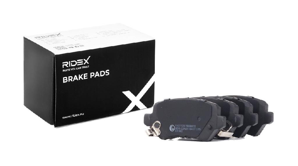 RIDEX Bremsbelagsatz Bremsbeläge Hinten für OPEL ZAFIRA B (A05) Meriva A (X03)