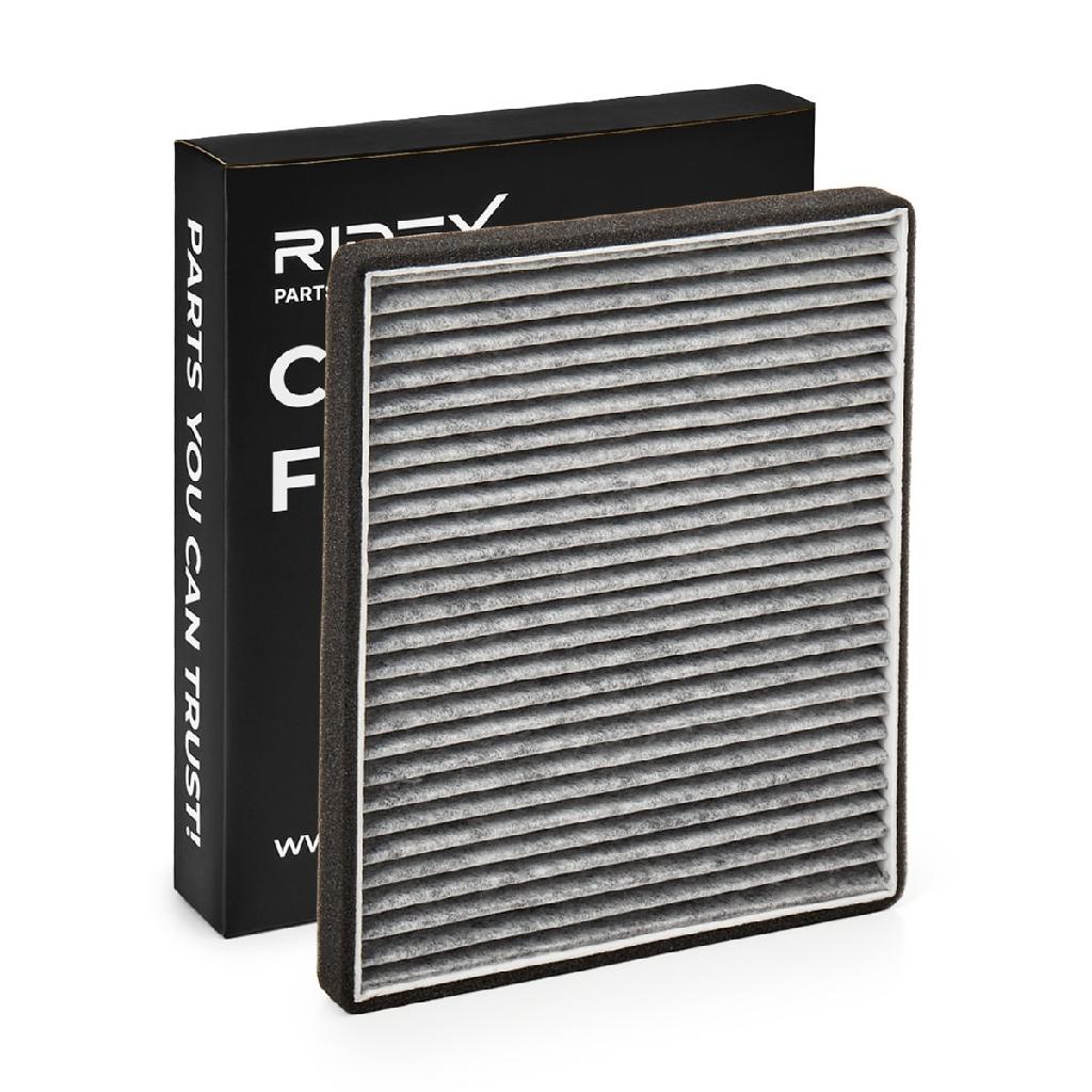 RIDEX 424I0697 Innenraumfilter Pollenfilter Aktivkohlefilter Höhe: 18 Breite: