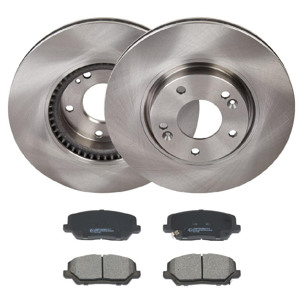 RIDEX Bremsenset Vorne Belüftet Ø300mm - Bremsscheiben und Beläge für HYUNDAI