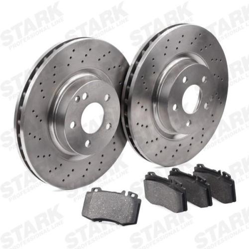 STARK Bremsenset Vorne Ø330mm - Bremsscheiben und Beläge Bild STARK Bremsenset Vorne Ø330mm - Bremsscheiben und Beläge
