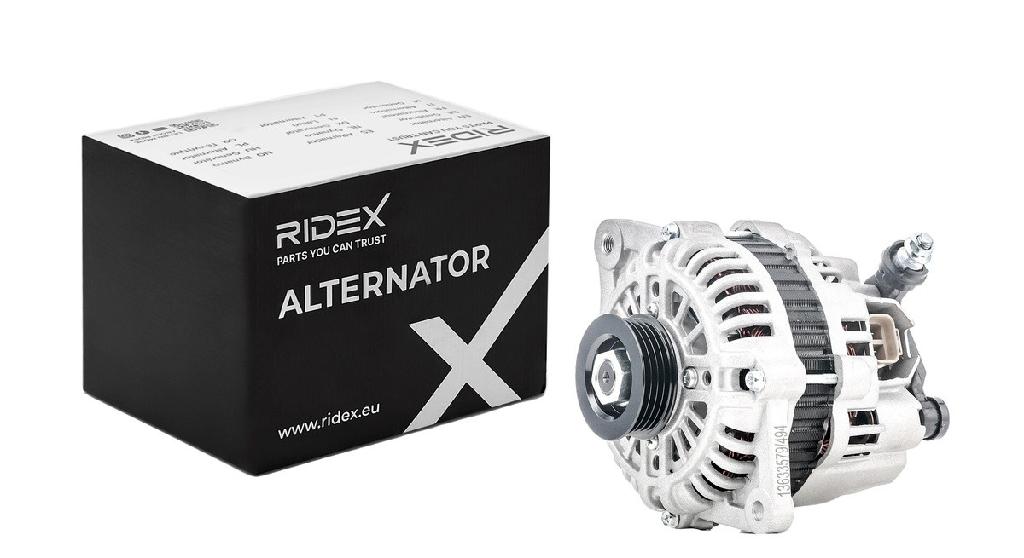 RIDEX 4G0155 Lichtmaschine 80A 14V Drehrichtung im Uhrzeigersinn mit für MAZDA