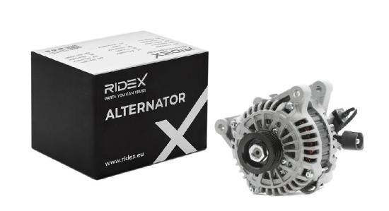 RIDEX 4G0330 Lichtmaschine 125A 14V Drehrichtung im Uhrzeigersinn mit 5705AS Bild RIDEX 4G0330 Lichtmaschine 125A 14V Drehrichtung im Uhrzeigersinn mit 5705AS