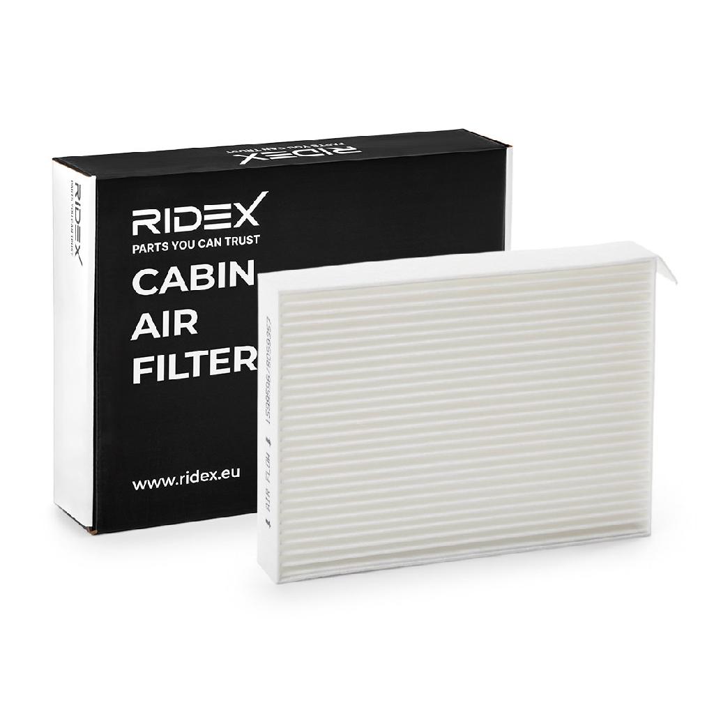 RIDEX 424I0159 Innenraumfilter Pollenfilter Höhe: 30 Breite: 142 Länge: 199