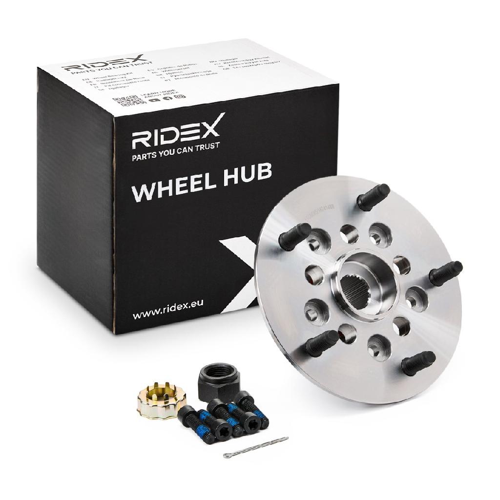 RIDEX 653W0255 Radnabe Vorne beidseitig für FORD Transit Mk6 Kasten 1370437