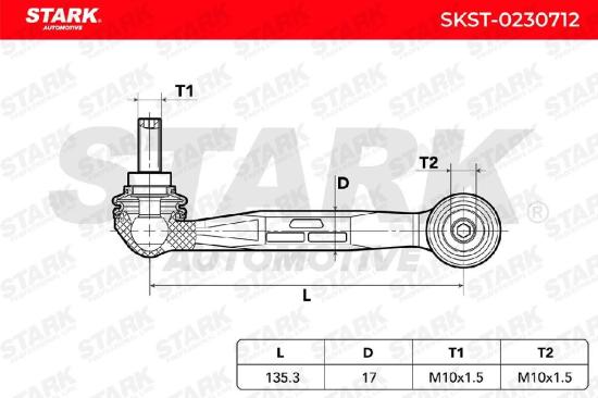 STARK 1x Koppelstange Stabilisator Hinten links für BMW 1 Schrägheck (F20) X1 Bild STARK 1x Koppelstange Stabilisator Hinten links für BMW 1 Schrägheck (F20) X1