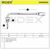 RIDEX 3938E0392 Abgastemperatursensor 2-Polig für VW TIGUAN (5N) Bild RIDEX 3938E0392 Abgastemperatursensor 2-Polig für VW TIGUAN (5N)