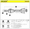 RIDEX Antriebswelle Achswelle Vorderachse/Vorne links für RENAULT Clio 1I Bild RIDEX Antriebswelle Achswelle Vorderachse/Vorne links für RENAULT Clio 1I