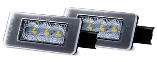 AMiO 04556 Kennzeichenbeleuchtung LED passend für PEUGEOT 2008 Kombi (CU) 207 CC Bild AMiO 04556 Kennzeichenbeleuchtung LED passend für PEUGEOT 2008 Kombi (CU) 207 CC
