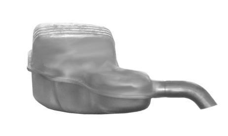 VEGAZ Endschalldämpfer Hinten für VOLVO S60 I (384)