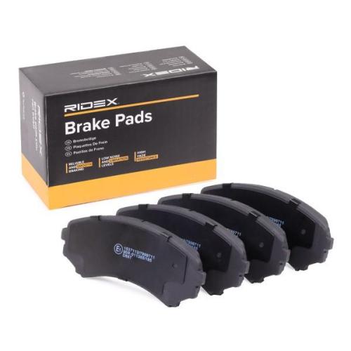 RIDEX Bremsbelagsatz Bremsbeläge Vorne für MITSUBISHI PAJERO IV (V8W, V9W) Bild RIDEX Bremsbelagsatz Bremsbeläge Vorne für MITSUBISHI PAJERO IV (V8W, V9W)