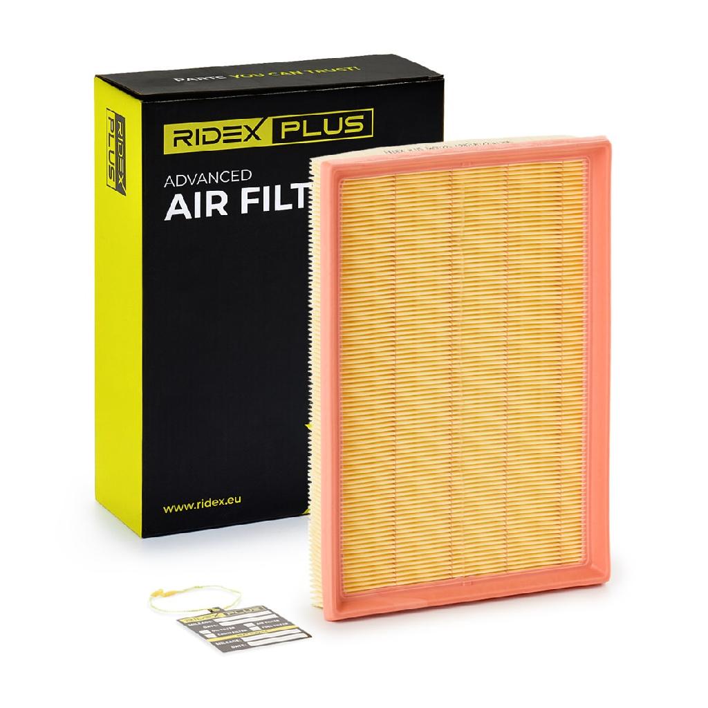 RIDEX PLUS 8A0022P Motor Luftfilter Auto Filtereinsatz für PKW für VW POLO (9N)