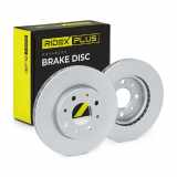 RIDEX PLUS 82B0406P 2x Bremsscheiben Vorne Ø240mm Belüftet für FIAT PANDA