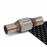RIDEX Flexrohr Auspuff Abgasrohr 100mm Edelstahl 3971F0037 für VW POLO (9N)