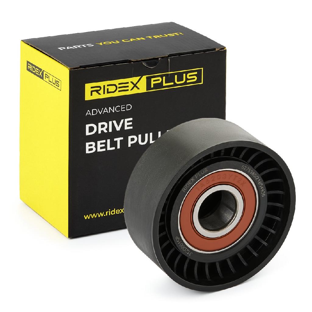 RIDEX PLUS Umlenk- / Führungsrolle Keilrippenriemen für AUDI A4 Avant (8K5, B8)