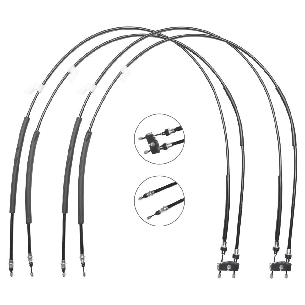 RIDEX Handbremsseil Hinten Rechts Links für VOLVO V50 (545)