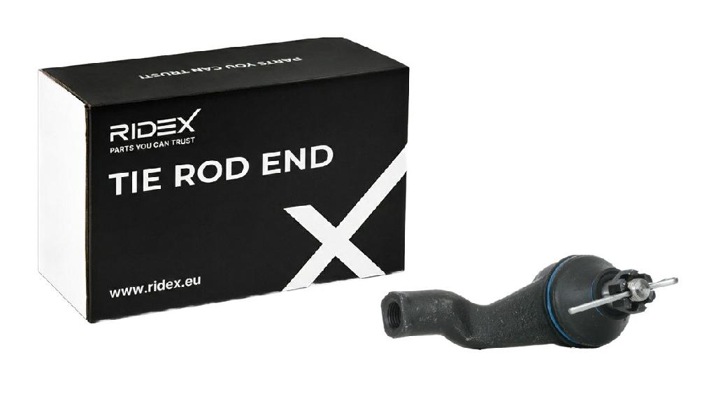 RIDEX Spurstangenkopf Vorderachse rechts Traggelenk 12x1,25 914T0499 mit