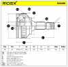 RIDEX 5J0286 Gelenksatz Antriebswelle Achswelle Vorne radseitig 32720E 32731J Bild RIDEX 5J0286 Gelenksatz Antriebswelle Achswelle Vorne radseitig 32720E 32731J