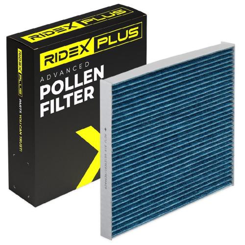RIDEX PLUS 424I0641P Innenraumfilter Pollenfilter Aktivkohlefilter Höhe: 32 Bild RIDEX PLUS 424I0641P Innenraumfilter Pollenfilter Aktivkohlefilter Höhe: 32