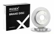 RIDEX 82B0014 2x Bremsscheiben Hinten Ø252,7mm voll für FORD 1073756