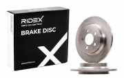 RIDEX 82B0212 2x Bremsscheiben Hinten Ø288mm voll für VOLVO V70 II (285)