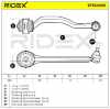 RIDEX 273C0021 Lenker Radaufhängung Querlenker Front passend für MERCEDES-BENZ Bild RIDEX 273C0021 Lenker Radaufhängung Querlenker Front passend für MERCEDES-BENZ