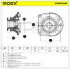 RIDEX 1180S0081 Federbeinstützlager Vorne links für FIAT Doblo Kombi (119, 223) Bild RIDEX 1180S0081 Federbeinstützlager Vorne links für FIAT Doblo Kombi (119, 223)