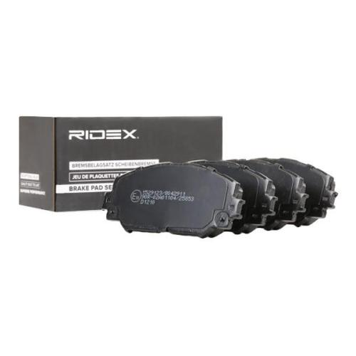 RIDEX Bremsbelagsatz Bremsbeläge Vorne für TOYOTA Yaris Schrägheck (P13) AURIS Bild RIDEX Bremsbelagsatz Bremsbeläge Vorne für TOYOTA Yaris Schrägheck (P13) AURIS