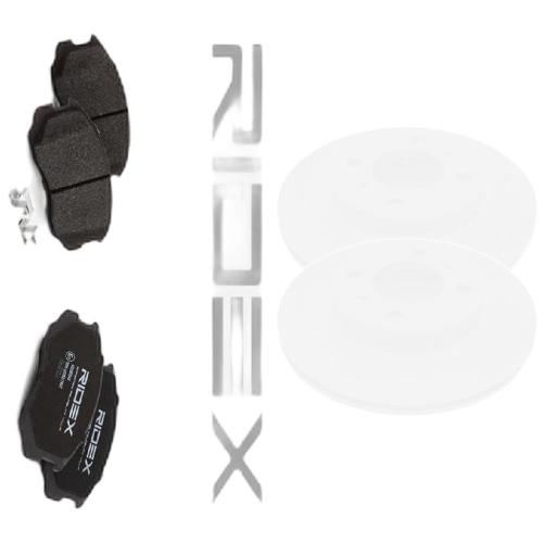 RIDEX Bremsenset Vorne Belüftet Ø236mm - Bremsscheiben und Beläge für MITSUBISHI Bild RIDEX Bremsenset Vorne Belüftet Ø236mm - Bremsscheiben und Beläge für MITSUBISHI