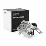 RIDEX Abgaskühler AGR-Modul 4198E0187 pneumatisch für AUDI A6 Avant (4F5, C6)