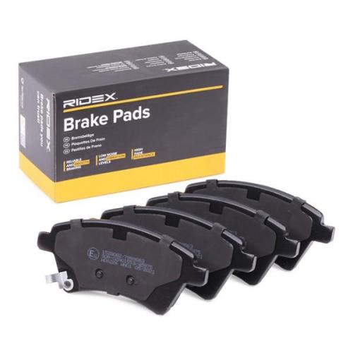 RIDEX Bremsbelagsatz Bremsbeläge Vorne für SUZUKI SX4 (EY, GY) für FIAT Sedici Bild RIDEX Bremsbelagsatz Bremsbeläge Vorne für SUZUKI SX4 (EY, GY) für FIAT Sedici