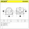RIDEX 1334A0050 Stabilisatorlager Gummilager Lagerung Vorne für OPEL Meriva A Bild RIDEX 1334A0050 Stabilisatorlager Gummilager Lagerung Vorne für OPEL Meriva A