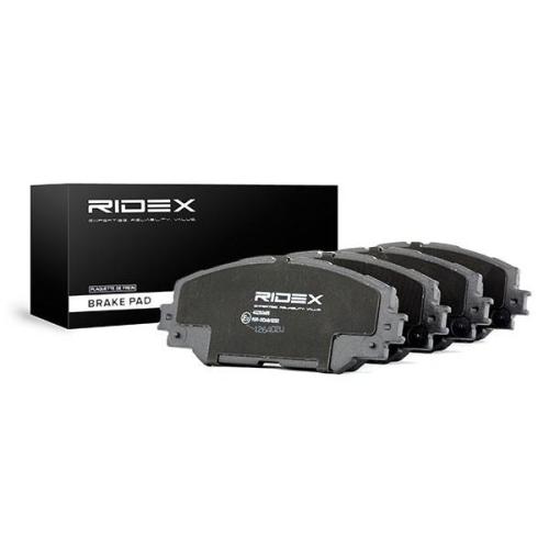 RIDEX Bremsbelagsatz Bremsbeläge Vorne für TOYOTA Yaris Schrägheck (P13) AURIS Bild RIDEX Bremsbelagsatz Bremsbeläge Vorne für TOYOTA Yaris Schrägheck (P13) AURIS