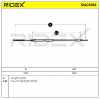 RIDEX Handbremsseil Hinten Links passend für PEUGEOT 306 Cabriolet (7D, N3, N5) Bild RIDEX Handbremsseil Hinten Links passend für PEUGEOT 306 Cabriolet (7D, N3, N5)
