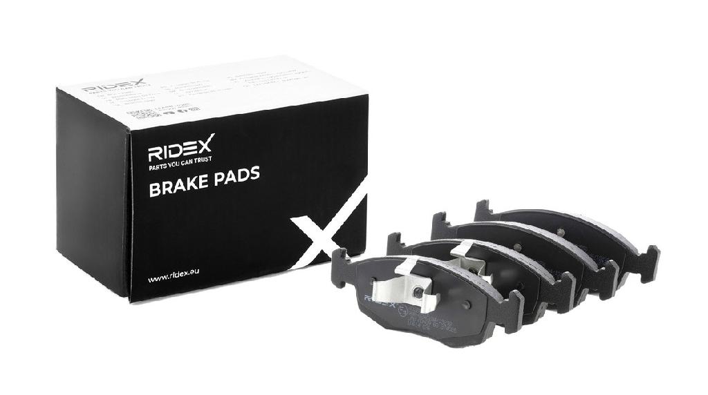 RIDEX Bremsbelagsatz Bremsbeläge Vorne für FIAT 500 (312) 500 C (312) 500e 500L