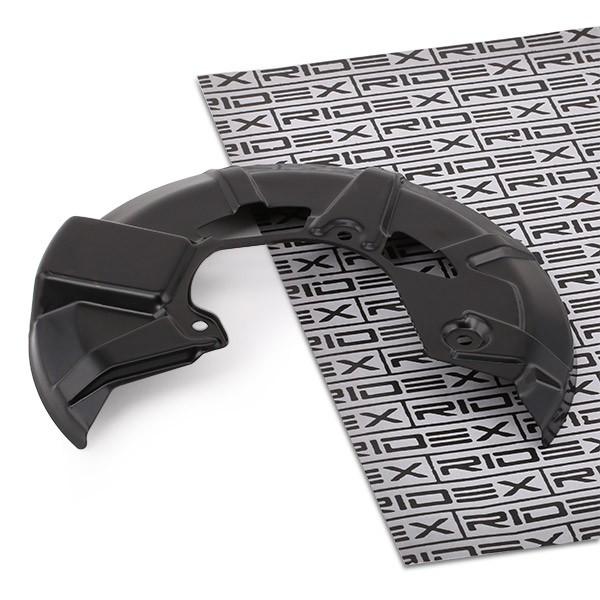 RIDEX 1x Ankerblech / Spritzblech Vorne links für AUDI 80 (81, 85, B2)