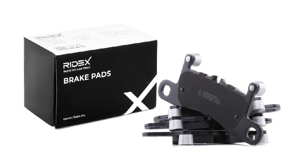 RIDEX Bremsbelagsatz Bremsbeläge Hinten für VW Touareg (7P5, 7P6) Touareg (CR7)